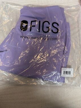 Figs Lavender Biker Shorts